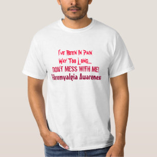 T-shirt J'ai été en douleur, trop longtemps…, ne salis