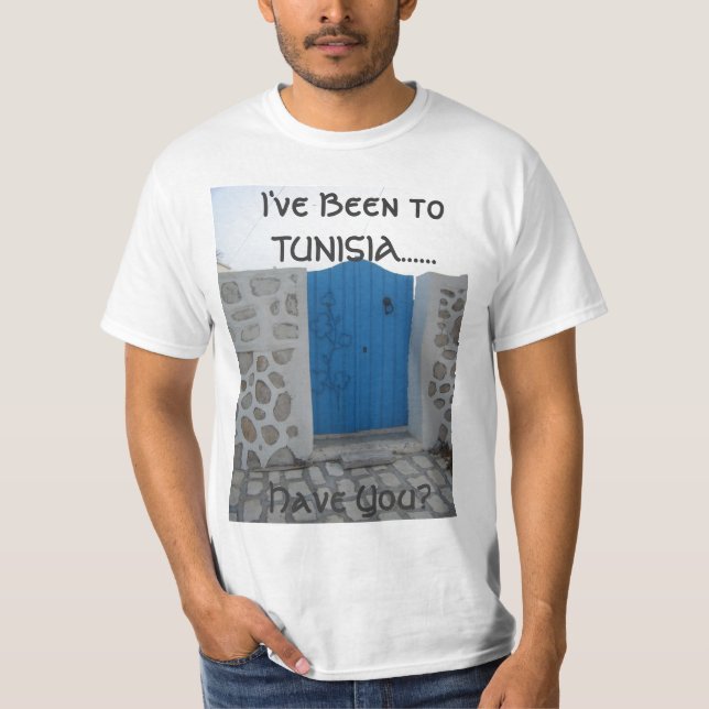 T-shirt J'ai été en TUNISIE ......,… (Devant)