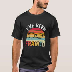 T-shirt J'ai été encadré Optométriste Optométrie Opticien