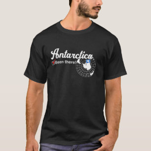 T-shirt J'ai été le drapeau de l'Antarctique Pole Sud Pola