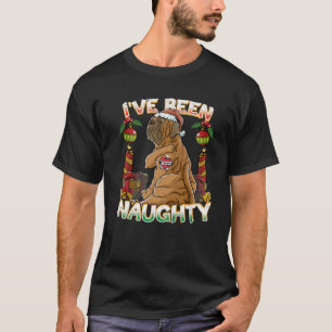 T-shirt J'ai été méchant chien anglais mastiff avec Père N