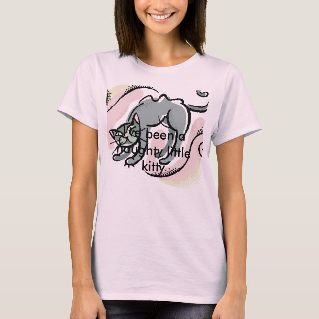 T-shirt J'ai été un petit minou vilain (Devant)