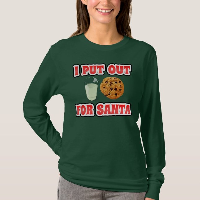 T-SHIRT J'AI ÉTEINT POUR PÈRE NOËL (Devant)