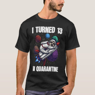 T-shirt J'Ai Eu 13 Ans En Quarantaine L'Astronaute Sloth 1