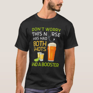 T-shirt J'Ai Eu À La Fois Mes Chaussures Et Mon Vaccin Drô