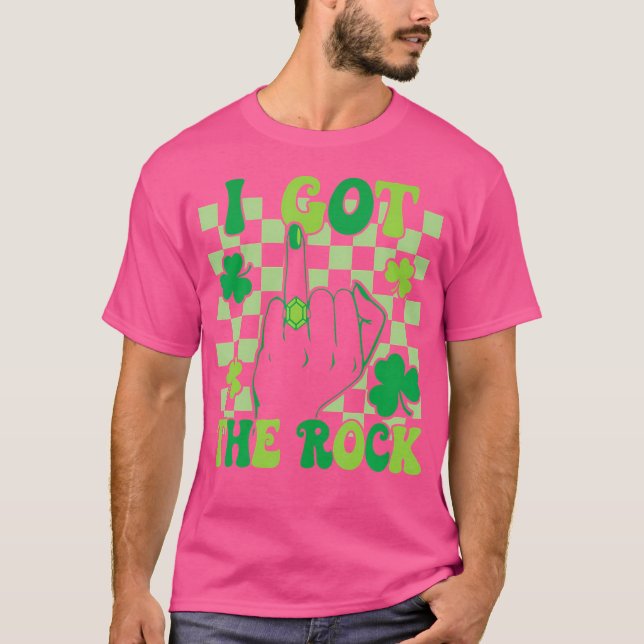 T-shirt J'ai eu le Rock Bachelorette Wedding St Patrick's  (Devant)