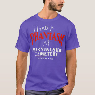 T-shirt J'ai eu un fantasme au cimetière de Morningside