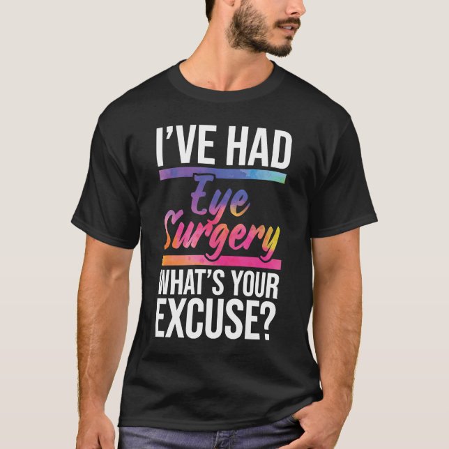 T-shirt J'ai eu une chirurgie oculaire Cataract Survivor G (Devant)