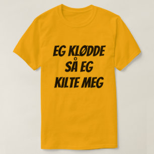 T-shirt J'ai eu une démangeaison alors je me chatouille, e