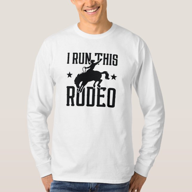 T-shirt J'Ai Exécuté Ce Rodéo (Devant)