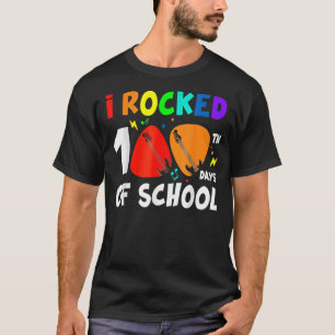 T-shirt J'Ai Fait 100 Jours De Guitare De Musique Scolaire