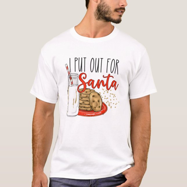 T-shirt J'Ai Fait De Père Noël Drôle (Devant)