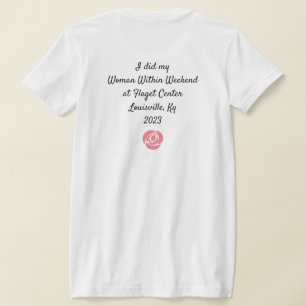 T-shirt J'ai fait ma femme au Weekend Flaget Center 2023