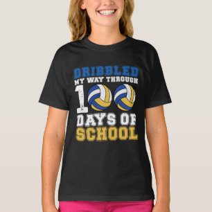 T-shirt J'Ai Fait Mon Chemin À Travers 100 Jours De Volley