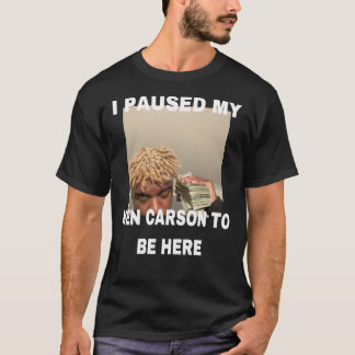 T-shirt J'Ai Interrompu Mon Ken Carson Pour Être Ici T-Shi