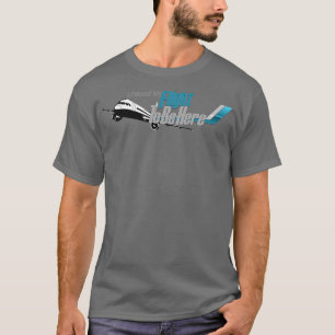 T-shirt J'Ai Interrompu Mon Vol Pour Être Ici Jet 