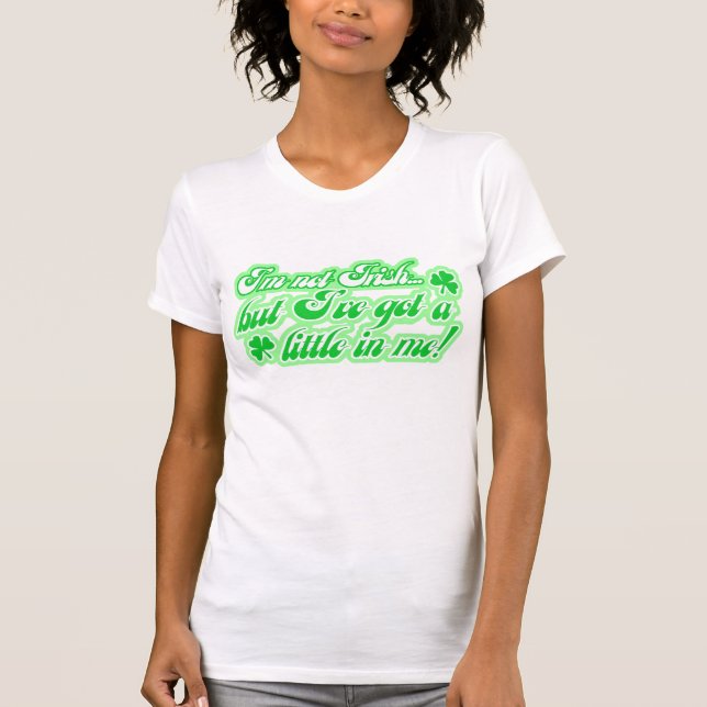 T-shirt J'ai irlandais dans moi - la chemise de maternité (Devant)