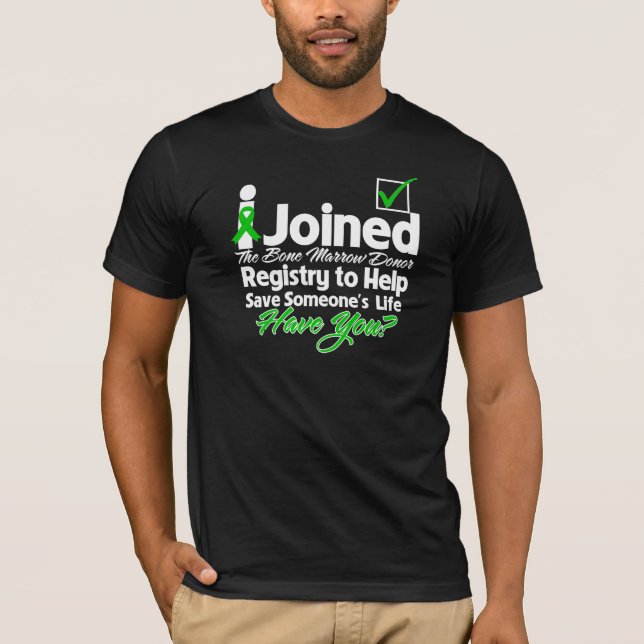 T-shirt J'ai joint l'enregistrement de moelle… vous ai (Devant)