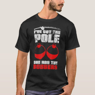 T-shirt J'ai la canne, elle a les flotteurs de pêche 1
