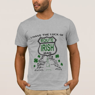 T-shirt J'ai la chance de l'Irlandais d'itinéraire