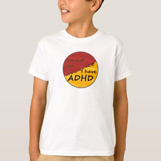 T-shirt J'ai la conception ADHD 1