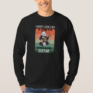 T-shirt J'Ai L'Air De Vous Écouter De La Musique De Guitar