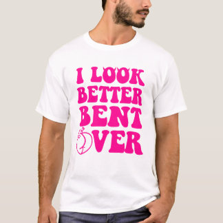 T-shirt J'Ai L'Air Mieux Placé Sur Des Femmes Drôle