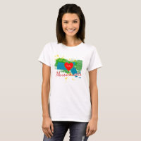 J'ai laissé mon chapeau au Massachusetts Dames Tee