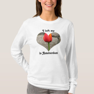 T-shirt J'ai laissé mon coeur à Amsterdam Hollande
