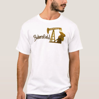 T-shirt J'ai laissé mon coeur à Bakersfield
