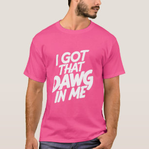 T-shirt J'Ai Le Boeuf En Moi Drôle, J'Ai Le Chien En Moi D
