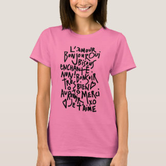 T-SHIRT J'AI LE COEUR FRANÇAIS