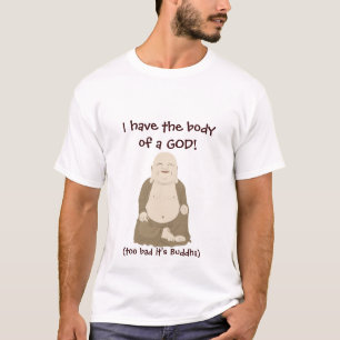 T-shirt J'ai le corps d'un DIEU !