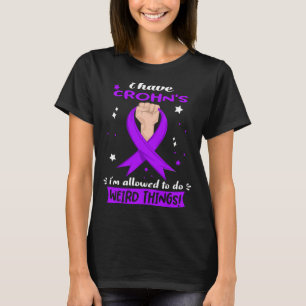 T-shirt J'ai le mal de Crohn le malaise de Crohn