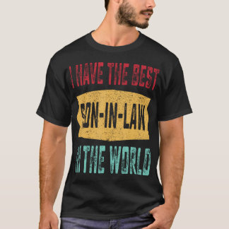 T-shirt J'ai le meilleur gendre du monde pour la fête des