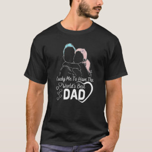 T-shirt J'Ai Le Meilleur Père Père Du Monde Daugh