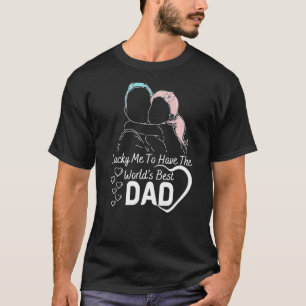 T-shirt J'Ai Le Meilleur Père Père Du Monde Daugh