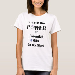 T-shirt J'ai le pouvoir des huiles essentielles de mon côt