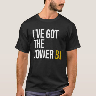 T-shirt J'ai le power BI