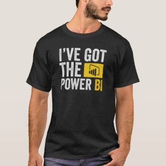 T-shirt J'ai le power BI