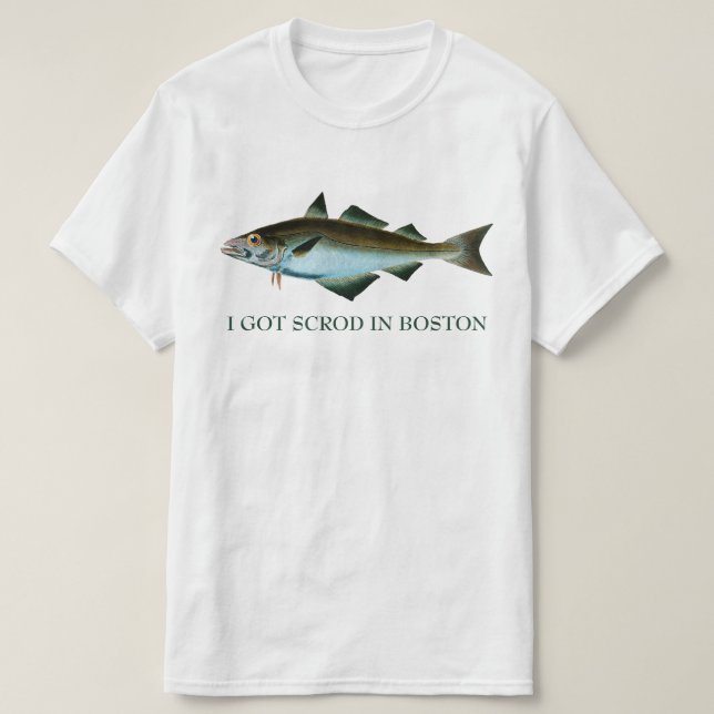 T-shirt J'ai le sang à Boston (Design devant)