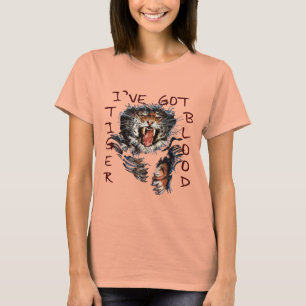 T-shirt J'ai le sang de tigre
