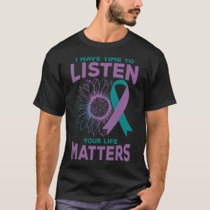 T-shirt J'Ai Le Temps D'Écouter Le Conseiller De Sensibili