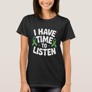 T-shirt J'ai le temps d'écouter Sensibilisation à la santé