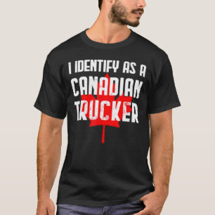 T-shirt J'Ai L'Identité D'Être Un Véhicule Canadien De Sou