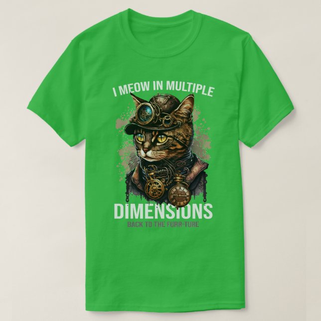T-shirt J'Ai L'Impression De Multiples Dimensions (Design devant)