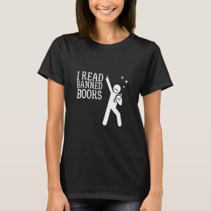 T-shirt J'ai lu Banned Books Reader Bookworm 4