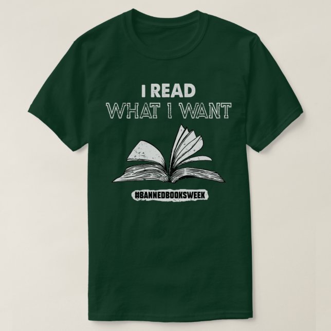 T-shirt J'Ai Lu Ce Que Je Veux Banné Livres Semaine Lolivr (Design devant)
