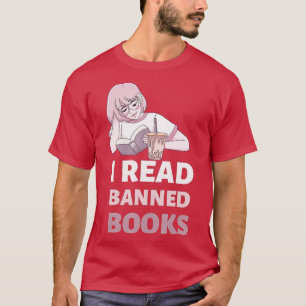 T-shirt J'Ai Lu Des Livres Interdits, Lecteur, Ver De Livr