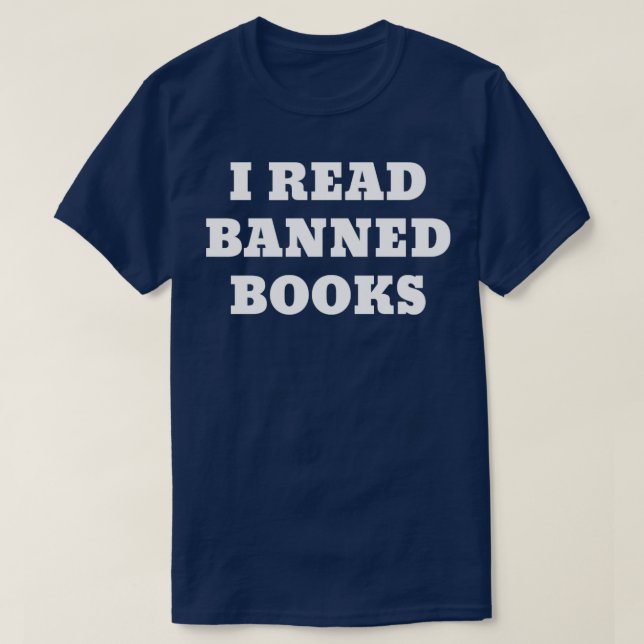 T-shirt J'Ai Lu Les Livres Interdits8 (Design devant)